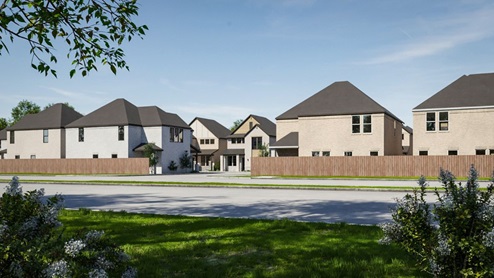 Welcome to Greenwood Square, an exclusive new home community in Richardson, Texas, featuring our Emerald Series collection with only 31 limited homesites. These thoughtfully designed homes range from 2,146 to 2,977 sq. ft., offering spacious layouts and high-end craftsmanship. Each home showcases a modern yet timeless aesthetic, with elegant brick and rock exteriors, complemented by wood-tone siding accents for a warm and inviting curb appeal.