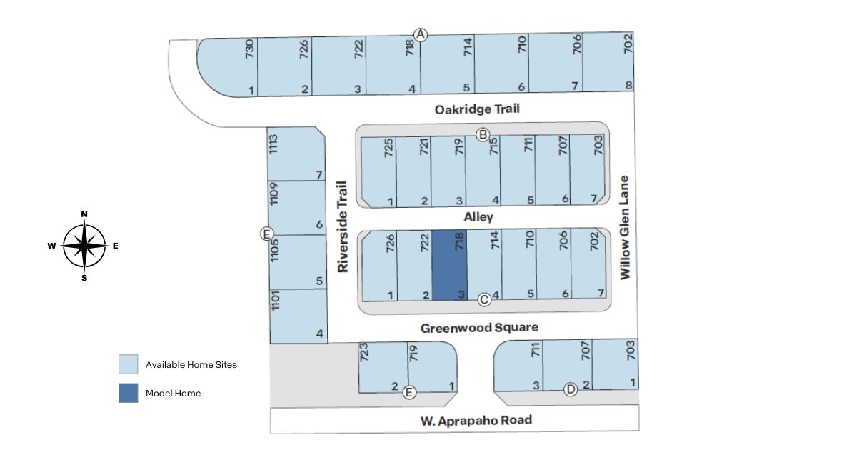 Static Lot Map