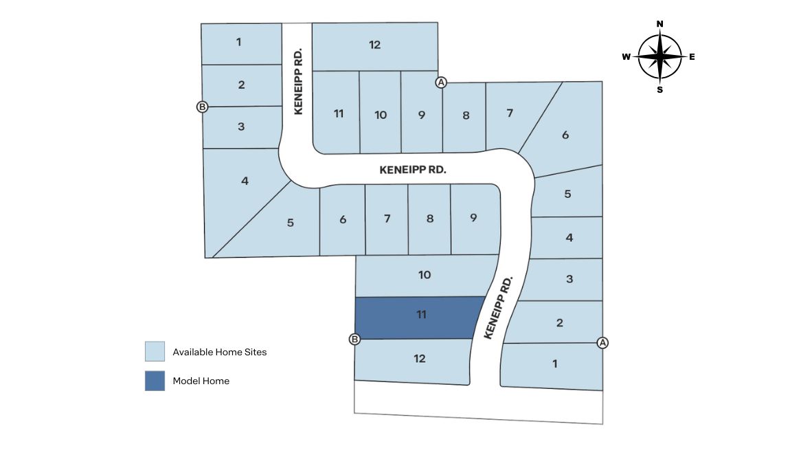 Static Lot Map