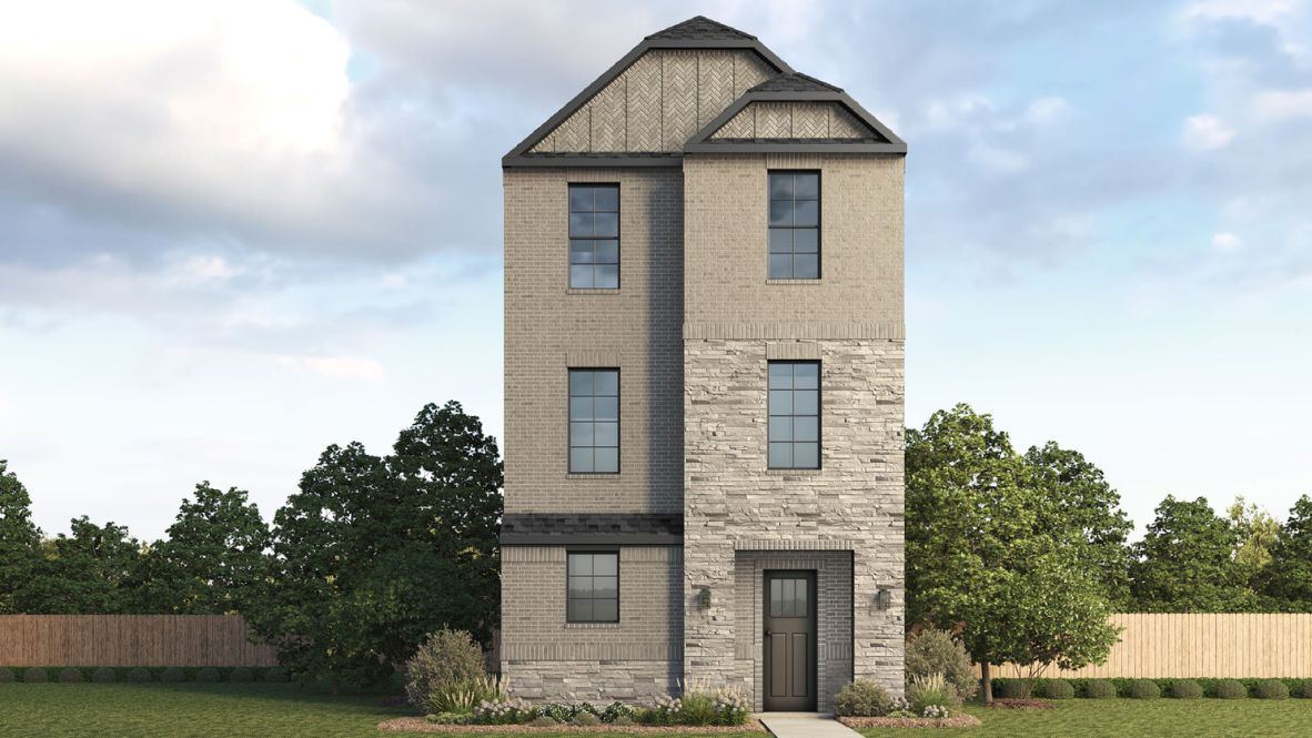 Discover Mustang Square, a D.R. Horton new home community in Plano, TX. These innovative new single family detached homes are designed to meet the needs of today’s busy homeowners. Featuring five different 2- and 3-story floor plans ranging from 1562 to 2246 square feet, 3 to 5 bedrooms, 3 to 3.5 baths, and 2 car rear entry garages, one is sure to meet your needs.  Each home is crafted with timeless details and conveniences, featuring 42” kitchen cabinets, stainless-steel appliances, granite or quartz countertops, laminate flooring, and windows to fill the home with light.  Ideally located just off Sam Rayburn Tollway at Hillcrest Rd. in the heart of thriving Collin County, residents have access to shopping, dining, recreation, and entertainment to their heart’s content. A shorter daily commute will increase time with family and friends enjoying all this Plano community in Frisco ISD has to offer.  With its thoughtfully designed floor plans and convenient location, don’t let the opportunity to make Mustang Square your new home. Schedule your visit today!