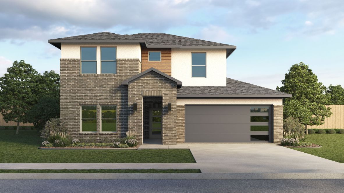 Welcome to the Tangerine floor plan, a stunning 2,346 sq. ft. home located in the brand new Preserve at Forum community in Grand Prairie. This 4-bedroom, 3-bathroom, 2-story home is designed to combine elegance, functionality, and modern living.