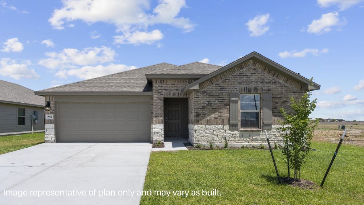 Floor Plan in Cross Timbers at Northwest Passage TULSA, OK D.R. Horton