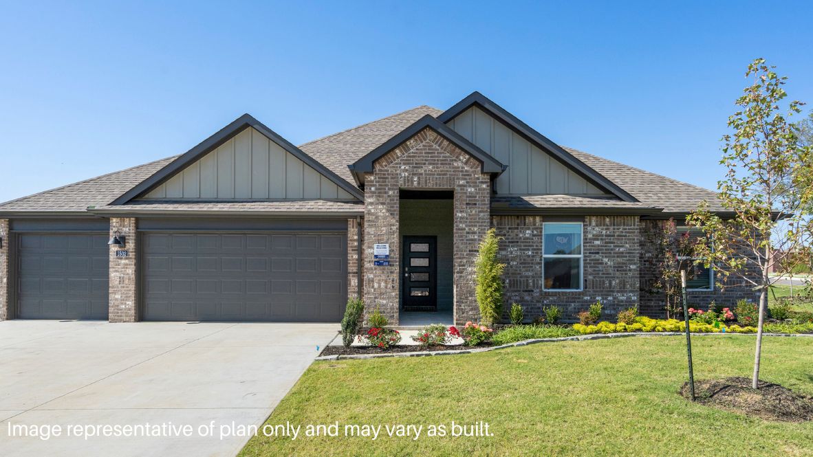 New Homes in Highland Park Broken Arrow, OK Tradition Series