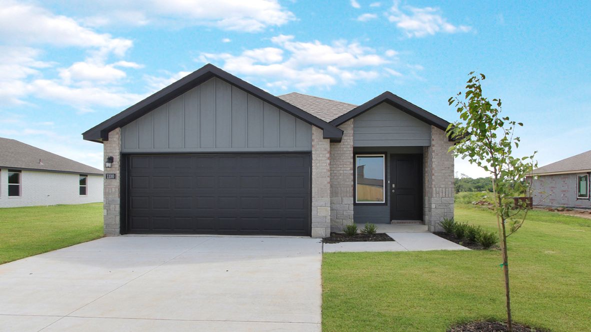 Floor Plan in The Villas at Chouteau Hills Chouteau, OK D.R. Horton