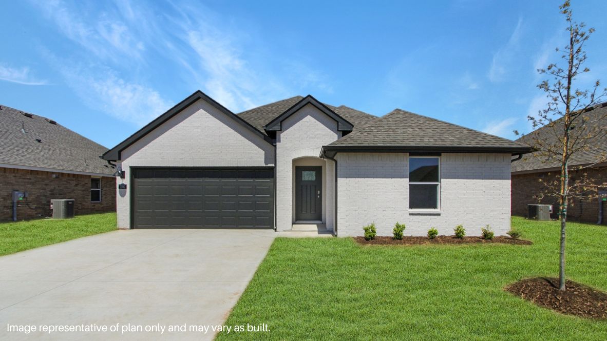 Floor Plan in The Villas at Chouteau Hills Chouteau, OK D.R. Horton