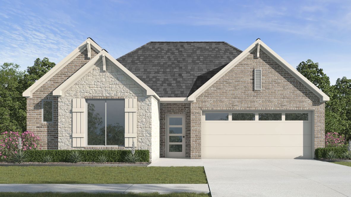 Floor Plan in Whiskey Ridge Broken Arrow, OK D.R. Horton