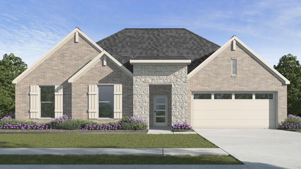 Floor Plan in Whiskey Ridge Broken Arrow, OK D.R. Horton