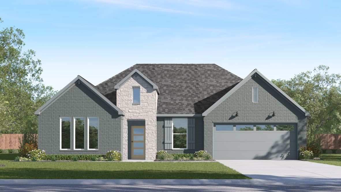 Floor Plan in Whiskey Ridge Broken Arrow, OK D.R. Horton