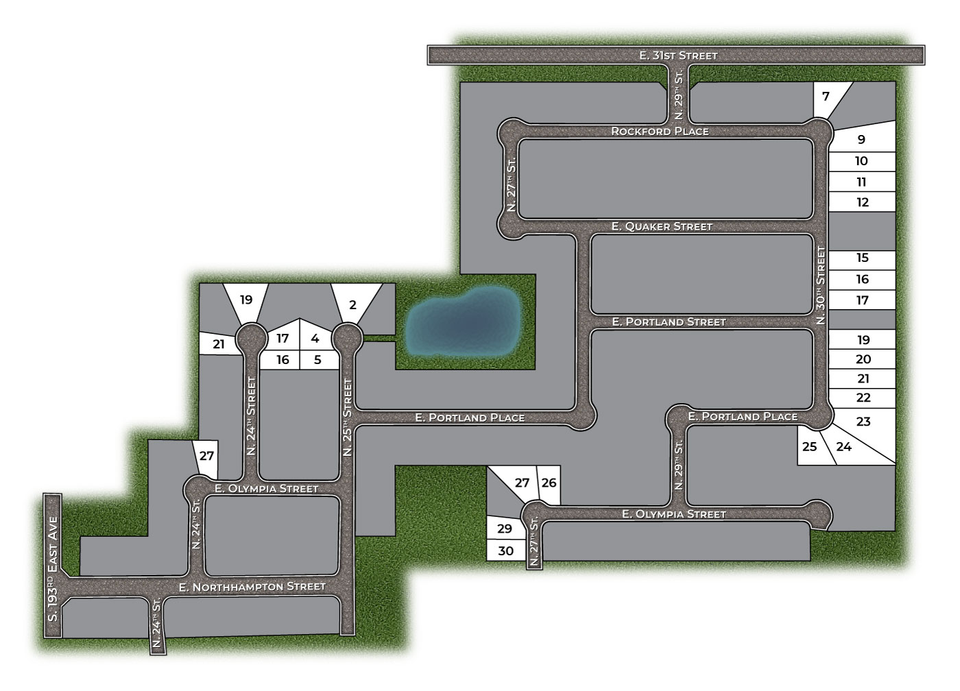 Static Lot Map