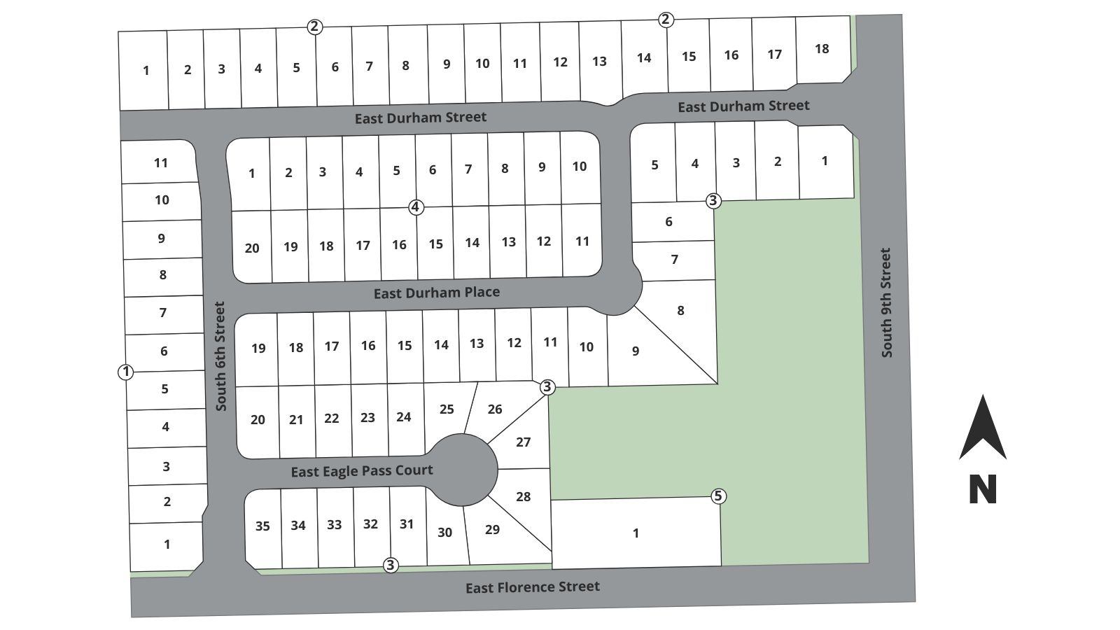 Static Lot Map