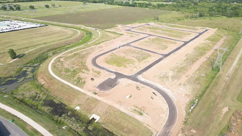 Exterior of the whole community from the sky
