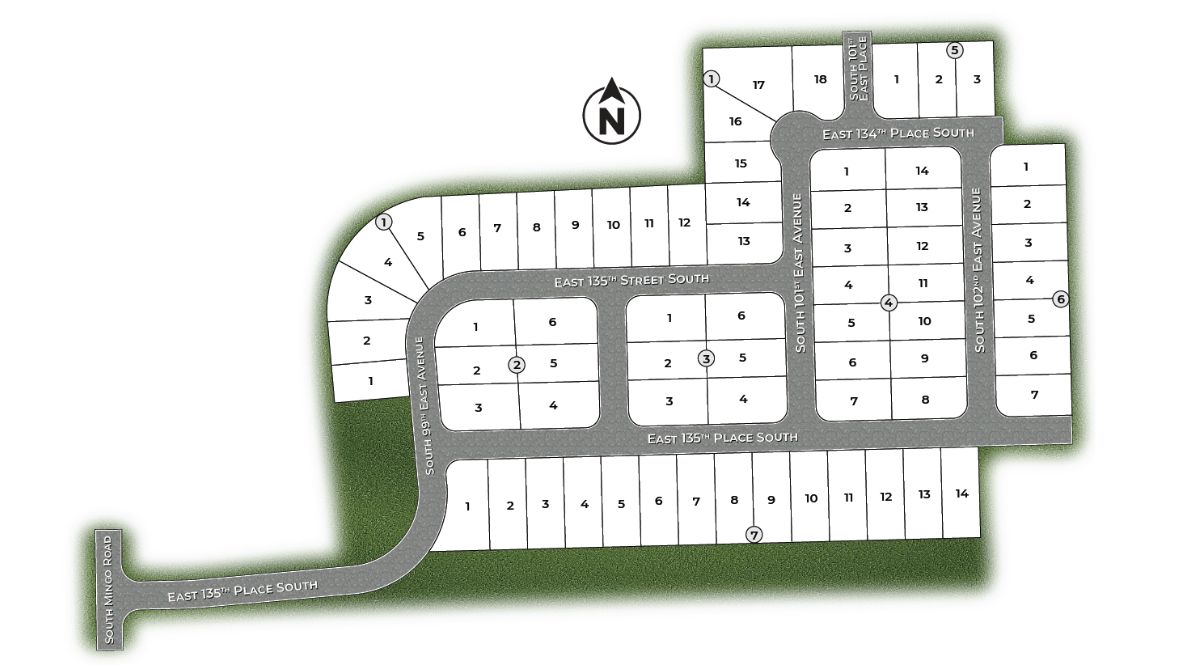 Static Lot Map