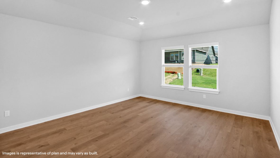 Living room view Fargo Plan Cedars at the Preserve