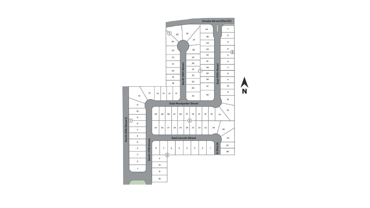 Static Lot Map