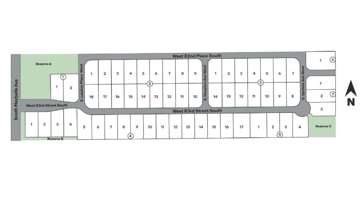 Static Lot Map
