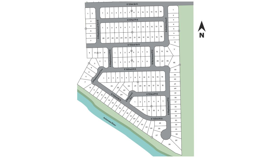 Static Lot Map