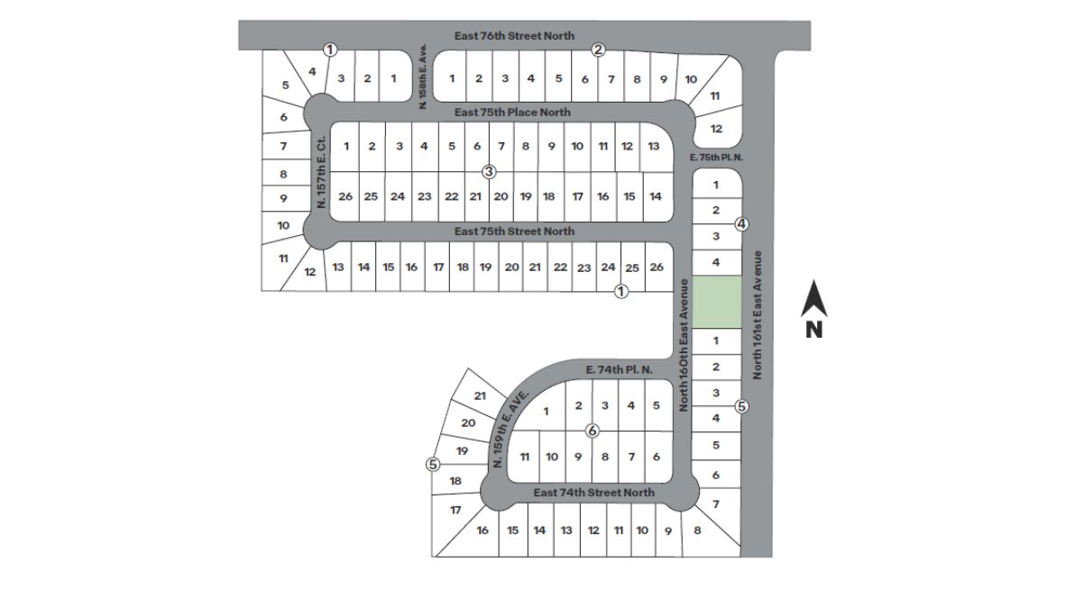 Static Lot Map
