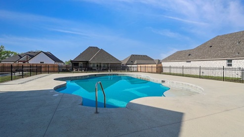 Exterior of community pool