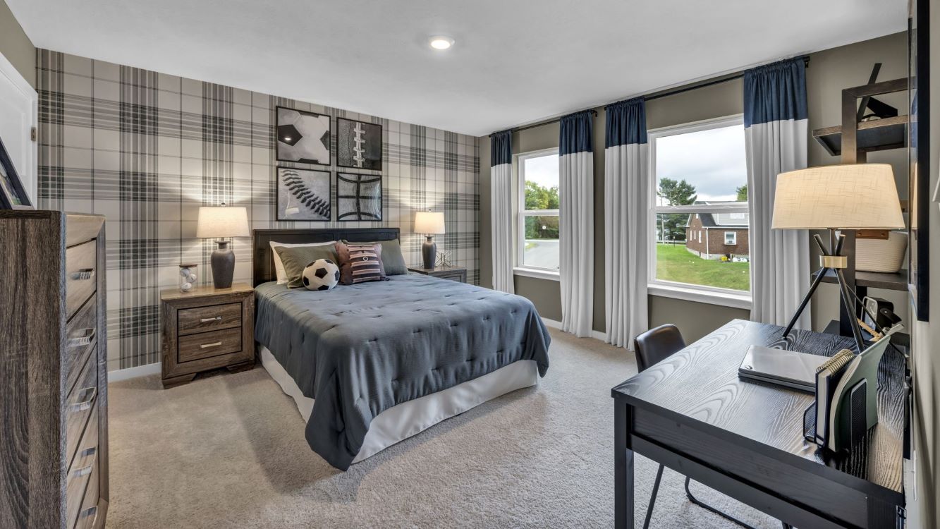 Secondary bedrooms large enough to fit all of your furniture