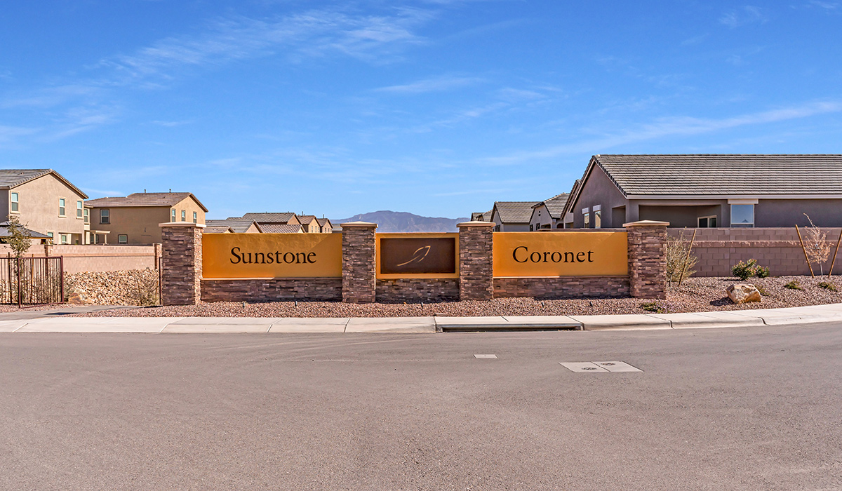 Welcome to The Amber at Coronet at Gladden Farms in Marana, Arizona – a thoughtfully designed 1,330 sq. ft. single-story new home that perfectly combines modern convenience with the natural beauty of the surrounding landscape.  As you step through the inviting front porch, you’re greeted by a smartly arranged entryway that opens into the heart of the home. The great room serves as the central gathering place, seamlessly connecting to the dining area and kitchen, creating an open and inviting space that’s perfect for both everyday living and entertaining.  The kitchen, designed with both style and functionality in mind, features quartz countertops, modern appliances, and a pantry that provides ample storage. The adjacent dining area offers a comfortable setting for meals, while the open layout ensures that the kitchen, dining, and living spaces are always connected.  At the rear of the home, the primary suite offers a peaceful retreat. The spacious bedroom leads to a well-appointed en-suite bathroom, complete with dual vanities, a walk-in shower, and a large walk-in closet, providing both comfort and convenience.  The Amber also includes two additional bedrooms, each offering plenty of space and natural light. These rooms are conveniently located near a second full bathroom, making them ideal for family members or guests.  Additional features of the home include a utility room and direct access to a two-car garage, adding practicality to the overall design. Step outside to the covered patio, where you can enjoy the stunning Arizona sunsets and the tranquil surroundings of Coronet at Gladden Farms.  Built with energy efficiency in mind, The Amber at Coronet at Gladden Farms is a DOE Zero Energy Ready Home, offering a sustainable lifestyle with lower utility costs and a reduced environmental footprint.  *Images shown are for reference only. They depict the home specifications and may not represent the actual home or design package.
