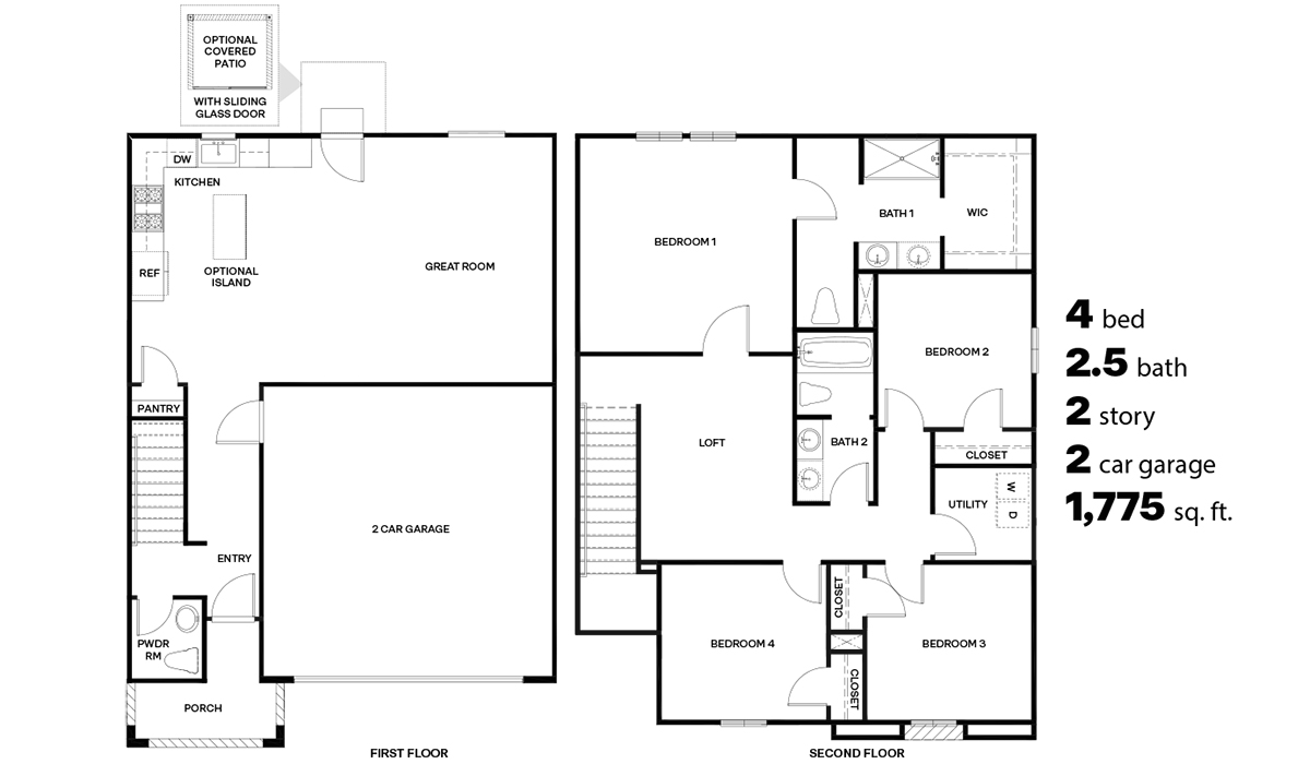 C30E Elm Floor Plan