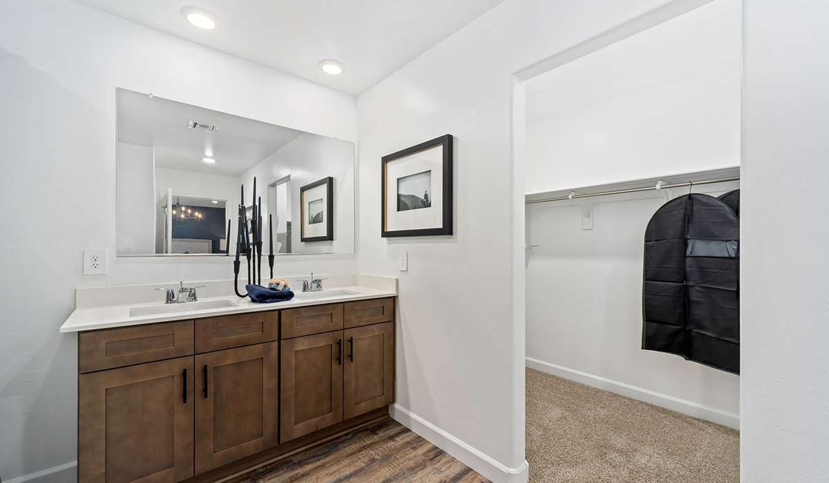 Discover the Gila, a brand new versatile two-story floor plan offering 2,057 sq. ft. of comfortable, modern living space available now within Coronet at Gladden Farms Community in Marana, Arizona.  Thoughtfully crafted for households of all sizes, the Gila features four bedrooms, a spacious loft, and three full bathrooms, ensuring every family member has their own space to unwind and recharge.  A standout highlight of this home is the guest-style suite on the main floor, offering convenient access to a full bathroom. Perfect for visitors, multi-generational living, or private home office, this main-level bedroom offers exceptional flexibility.  The main floor creates an inviting flow, with a generous great room that connects seamlessly to the dining area and kitchen. The kitchen features a large center island, Shaker-style cabinetry, and ample storage space to include a large pantry.  Upstairs, the Gila continues to impress with thoughtful design and family-friendly layout. The well-appointed primary bedroom includes a private en-suite bathroom and large walk-in closet. Bedrooms 2 and 3, along with the loft, share a full bathroom conveniently located for easy access. An additional standout feature is Bedroom 2, which includes a large walk-in closet—a perfect setup for teens, young adults, or anyone who appreciates extra storage and personal space. The second floor also features a large laundry room, conveniently located near the bedrooms.  The Gila is designed with energy efficiency in mind. This DOE Zero Energy Ready Home offers a sustainable lifestyle with advanced features like tankless water heaters, energy-efficient LED lighting, and high-performance insulation, ensuring lower utility costs and a reduced environmental footprint.  Living at Coronet at Gladden Farms means enjoying a community that values both comfort and outdoor adventure. With access to 830 acres of green space, parks, playgrounds, and exclusive amenities like a sparkling pool, fitness center, and clubhouse, this community is perfect for families and active lifestyles.  *Images shown are for reference only. They depict the Gila model home and may not represent the actual home.