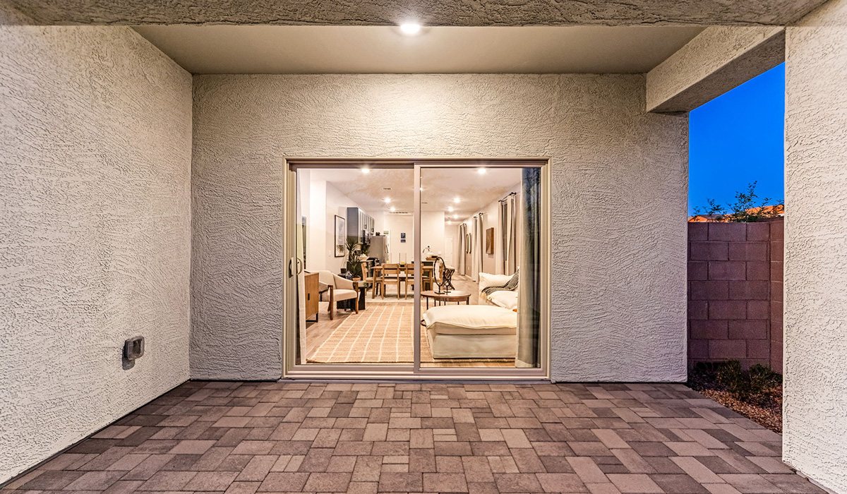 Welcome to The Caroline, the newest floor plan within Coronet at Gladden Farms Community in Marana, Arizona. This single-story new home is 1,536 square feet and is thoughtfully planned out throughout the living spaces. The Caroline offers three bedrooms and two bathrooms, making it ideal for families who value both space and convenience.  As you enter through the inviting covered porch, you’re greeted by a bright and airy entryway that flows into the heart of the home. The expansive great room, dining area, and kitchen are thoughtfully connected, creating an ideal space for entertaining or enjoying time with family. The kitchen features a large island, quartz countertops, Shaker-style cabinetry, spacious pantry, and modern stainless-steel appliances ensure your kitchen is both functional and stylish.  The Caroline’s layout includes a generously sized primary bedroom, carefully positioned for privacy at the rear of the home. This room features a large walk-in closet and an en-suite bathroom. The additional two bedrooms are well-sized and located in separate areas of the home with easy access to the main full bathroom.  The covered patio, accessible from the great room, offers a perfect spot for outdoor living, where you can enjoy Arizona’s beautiful weather throughout the year. Whether you’re hosting a barbecue or simply relaxing, this outdoor space enhances the home’s appeal.  The Caroline is designed with energy efficiency in mind. This DOE Zero Energy Ready Home offers a sustainable lifestyle with advanced features like tankless water heaters, energy-efficient LED lighting, and high-performance insulation, ensuring lower utility costs and a reduced environmental footprint.  Living at Coronet at Gladden Farms means enjoying a community that values both comfort and outdoor adventure. With access to 830 acres of green space, parks, playgrounds, and exclusive amenities like a sparkling pool, fitness center, and clubhouse, this community is perfect for families and active lifestyles.  *Images shown are for reference only. They depict the Caroline sales model home and may not represent the actual home.