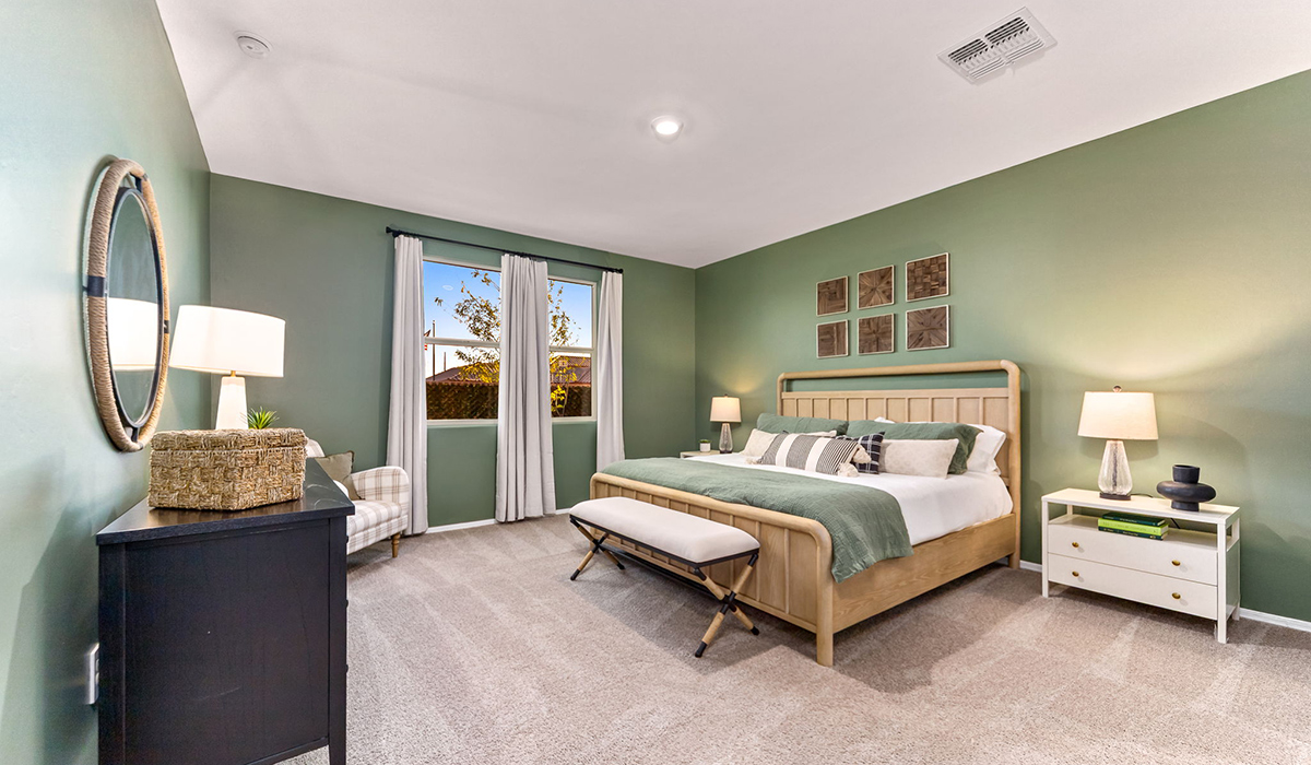 Welcome to The Caroline, the newest floor plan within Coronet at Gladden Farms Community in Marana, Arizona. This single-story new home is 1,536 square feet and is thoughtfully planned out throughout the living spaces. The Caroline offers three bedrooms and two bathrooms, making it ideal for families who value both space and convenience.  As you enter through the inviting covered porch, you’re greeted by a bright and airy entryway that flows into the heart of the home. The expansive great room, dining area, and kitchen are thoughtfully connected, creating an ideal space for entertaining or enjoying time with family.  The Caroline’s layout includes a generously sized primary bedroom, carefully positioned for privacy at the rear of the home. This spacious room features a large walk-in closet and an en-suite bathroom. The additional two bedrooms are well-sized and located in separate areas of the home with easy access to the main full bathroom.  The Caroline is designed with energy efficiency in mind and features a tankless water heater, energy-efficient LED lighting, and high-performance insulation, helping to lower utility costs.  Living at Coronet at Gladden Farms means enjoying a community that values both comfort and outdoor adventure. With access to 830 acres of green space, parks, playgrounds, and exclusive amenities like a sparkling pool, fitness center, and clubhouse, this community is perfect for families and active lifestyles.  *Images shown are for reference only. They depict The Caroline model home and may not represent the actual home.