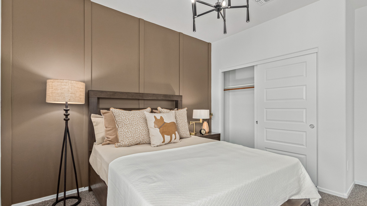 Welcome to the Kingston, a premier new home design situated in the picturesque Sycamore Vista community in Vail, Arizona. With an expansive 2,051 square feet of living space, this single-story home offers four bedrooms, two bathrooms, and a two-three car garage.  As you step inside, you are greeted by an inviting entryway that flows seamlessly into a heart of the home. The open-concept kitchen, equipped with a center island, modern appliances, and ample pantry space, makes it ideal for culinary adventures. Adjacent to the kitchen, the dining room offers easy access to the covered patio, where you can enjoy outdoor dining or simply relax in the tranquility of your private backyard.  The Kingston’s thoughtful layout ensures that every bedroom offers comfort and privacy. The primary suite, located at the rear of the home, features a large walk-in closet and an en-suite bathroom. The additional bedrooms are thoughtfully arranged to provide flexibility, whether you need a guest room, home office, or space for hobbies.  The Kingston is built with a focus on energy efficiency, featuring top-of-the-line insulation, energy-efficient appliances, and a smart home package that includes an automated thermostat, keyless entry, a Wi-Fi-enabled garage door opener, and more. This modern home not only offers comfort but also provides peace of mind with its energy-saving features and enhanced security systems.  Residents of Sycamore Vista enjoy a harmonious blend of rural tranquility and convenient urban access. With proximity to outdoor attractions like Coronado National Forest and Colossal Cave Mountain Park, as well as nearby schools and major employers, Sycamore Vista provides a unique living experience where nature and modern living coexist.  The Kingston at Sycamore Vista is more than just a house—it's a place to create lasting memories and live your best life.  *Images shown are for reference only. They depict the sales model home and may not represent the actual home.