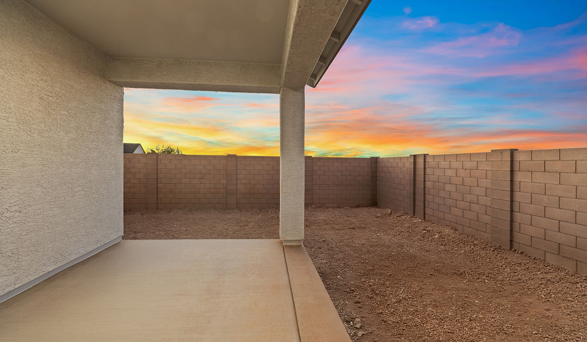 The Lakeway, situated within the beautiful Sycamore Vista community in Vail, Arizona, offers a perfect blend of functionality and comfort, ideal for both growing families and those who appreciate spacious living. With its 2,034 square feet of living space, this single-story new home features five bedrooms and three bathrooms, all meticulously designed to maximize space and convenience.  Entering The Lakeway, you’ll immediately notice the bright and airy atmosphere that flows through the open-concept floor plan. The heart of the home is the great room, seamlessly connected to the kitchen and dining area. The kitchen is equipped with quartz countertops, Shaker-style cabinetry, and a large island that serves as a focal point for both meal preparation and casual gatherings.  The primary bedroom is a true retreat, offering a spacious walk-in closet and an en-suite bathroom. The additional bedrooms are thoughtfully spaced to provide ample privacy for family members or guests, and the two secondary bathrooms are finished with modern fixtures and plenty of storage. This home offers a 2-3 car garage option for substantial space of vehicles and storage, accommodating the practical needs of busy households.  Standard features in The Lakeway at Sycamore Vista include energy-efficient elements like a tankless water heater, spray foam insulation, and LED lighting throughout. The home also comes with a Home is Connected® Smart Home package, which includes a smart thermostat, video doorbell, keyless entry, and more, ensuring modern conveniences are at your fingertips. The front yard is beautifully landscaped and includes an auto drip irrigation system, enhancing the curb appeal of this stunning home.  Nestled within Sycamore Vista, The Lakeway combines the tranquility of a rural setting with proximity to excellent schools, shopping, dining, and outdoor recreation, making it an exceptional place to call home.