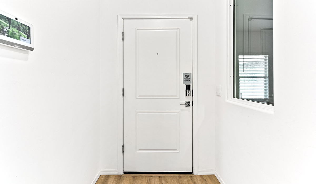 The Cali is a standout single-story new home floorplan available in the Saguaro Bloom community in Marana, Arizona. Offering 1,823 square feet of living space, this home is designed to accommodate modern living with comfort and style. The Cali provides a flexible layout with four bedrooms and two bathrooms, making it an ideal choice for families of all sizes.  The exterior of the Cali presents an inviting façade with its beautiful exterior finishes to suit diverse tastes. As you step inside, you'll be welcomed by a spacious great room that seamlessly connects to the kitchen and dining areas, making it perfect for gatherings and day-to-day living.  This home is equipped with a range of standard features that enhance both its functionality and appeal. Enjoy energy-efficient LED lighting throughout, and a programmable thermostat for easy climate control. The home also includes high-quality finishes such as quartz countertops in the kitchen and bathrooms, and durable wood-look tile flooring in the main living areas.  The kitchen, a focal point of the home, is equipped with stainless steel appliances, ample counter space, and a walk-in pantry that enhances both function and style. The primary bedroom, located at the rear of the home, offers privacy and includes a large walk-in closet and a modern ensuite bathroom with dual vanities and a spacious shower. The remaining three bedrooms are well-sized and share a conveniently located bathroom.  Designed with practicality in mind, this floorplan includes a two-car garage with an option for a third, a utility room with washer and dryer connections, and additional storage space.   Living in Agave at Saguaro Bloom provides residents with access to top-rated schools, community parks, and scenic walking trails. This vibrant neighborhood is the perfect setting for those looking to enjoy the best of Arizona living.  *Images shown are for reference only. They depict the sales model home and may not represent the actual home.