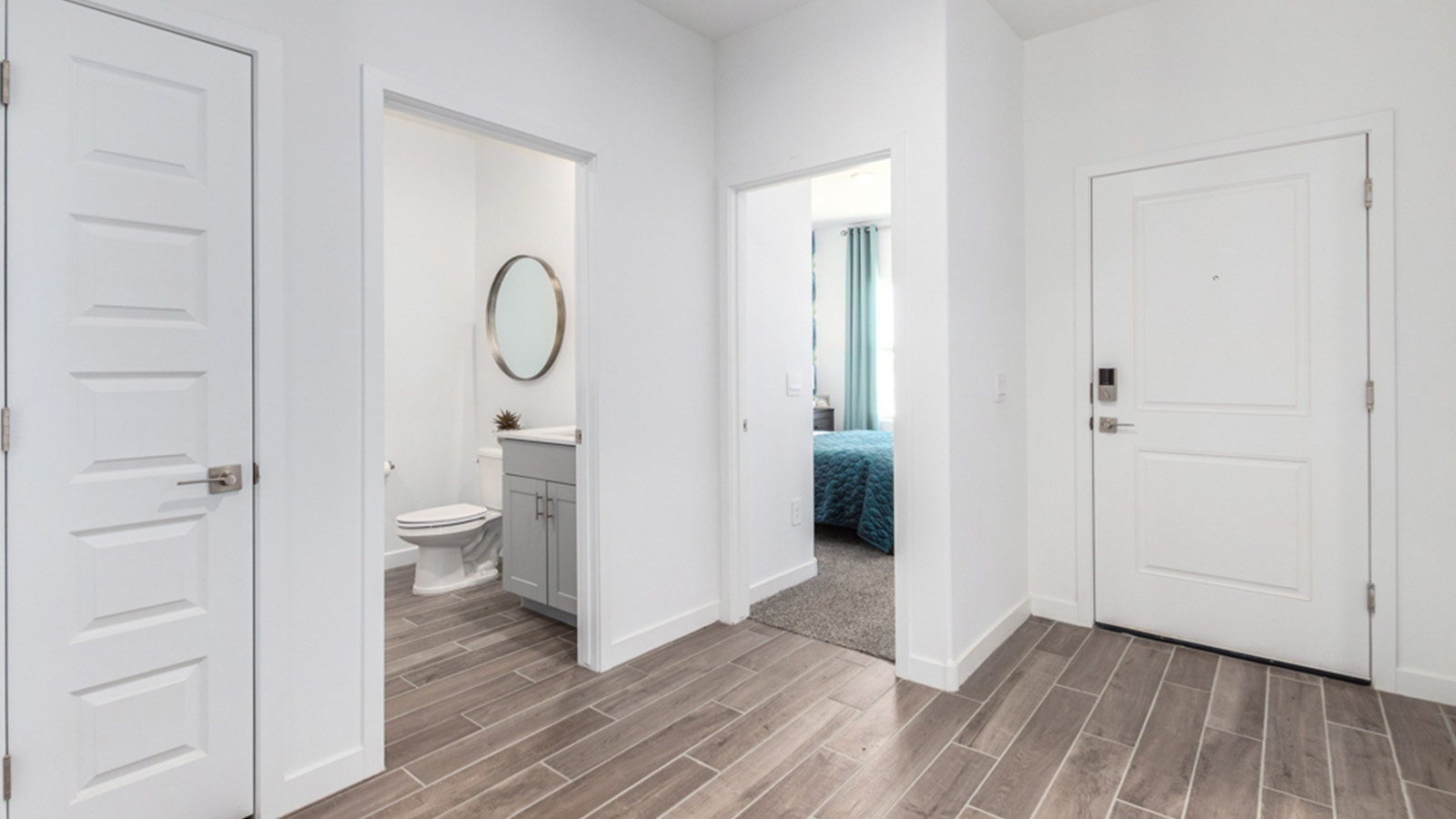 Welcome to The Gaven plan, a spacious single-story within Saguaro Bloom, where modern living meets the serene beauty of the Arizona landscape. This thoughtfully crafted layout offers 1,815 square feet of well-designed living space, featuring four bedrooms and two full bathrooms, perfect for families who value both comfort and style.  As you enter the home, you’ll be greeted by a bright and airy entryway that seamlessly transitions into the heart of the home. The open layout connects the great room, dining area, and kitchen area. The kitchen is a culinary haven, equipped with state-of-the-art appliances, a spacious pantry, and elegant quartz countertops that extend to a large island, perfect for meal prep or casual dining.  The primary suite, nestled at the rear of the home, offers a peaceful retreat with a generously sized walk-in closet and a luxurious en-suite bathroom. The additional three bedrooms are strategically placed to provide privacy and convenience, making them perfect for children, guests, or even a home office. Outside, the covered patio extends your living space, ideal for enjoying Arizona’s stunning sunsets. The front yard is fully landscaped and equipped with an auto drip irrigation system, ensuring your home’s curb appeal is maintained with ease.  Each home within Saguaro Bloom, is outfitted with D.R. Horton’s Home is Connected® Smart Home package, featuring a smart thermostat, video doorbell, keyless entry, and Wi-Fi-enabled garage door opener. Energy efficiency is a cornerstone of the design, with features like spray foam insulation, tankless water heater, and LED lighting, all contributing to long-term savings and environmental sustainability.  Saguaro Bloom is a vibrant community with a wealth of amenities, from scenic walking trails to pools and playgrounds, ensuring that there’s always something for everyone. Embrace the lifestyle you’ve always dreamed of in The Gaven — a perfect blend of comfort, convenience, and Arizona charm.  *Images shown are for reference only. They depict the Gaven Model home and may not represent the actual home.