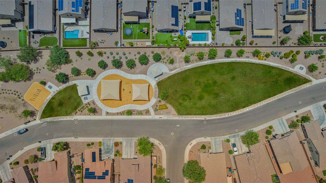 Welcome to The Citrine, a spacious single-story new home located in the tranquil Cholla Ridge neighborhood of Saguaro Bloom. With 2,577 square feet of well-planned living space, this home offers four bedrooms, three bathrooms, and a dedicated study, making it ideal for families who value both space and convenience.  As you enter through the inviting covered porch, you’re greeted by a bright and airy entryway that flows into the heart of the home. The expansive great room, dining area, and kitchen are thoughtfully connected, creating an ideal space for entertaining or simply enjoying time with family. The kitchen is a chef's dream, featuring a large island, granite countertops, and Shaker-style cabinetry in double espresso. A spacious pantry and modern stainless steel gas appliances ensure that this kitchen is both functional and stylish.  The Citrine’s layout includes a generously sized primary bedroom, carefully positioned for privacy at the rear of the home. This room features a large walk-in closet and an en-suite bathroom with dual executive-height vanities and a luxurious super shower. The additional three bedrooms are well-sized and located in separate areas of the home, ensuring privacy and easy access to two more full bathrooms.  One of the highlights of The Citrine is its versatile study, which can be used as a home office, library, media room, or extra bedroom depending on your needs. The large laundry room, conveniently situated near the bedrooms, adds to the home’s practicality.  The covered patio, accessible from the great room, offers a perfect spot for outdoor living, where you can enjoy Arizona’s beautiful weather throughout the year. Whether you’re hosting a barbecue or simply relaxing, this outdoor space enhances the home’s appeal.  Designed with energy efficiency and modern living in mind, The Citrine includes eco-friendly features and smart home technology, ensuring comfort and sustainability. Large windows throughout the home allow natural light to brighten every corner, creating a warm and welcoming atmosphere.  Located within the exclusive Cholla Ridge neighborhood at Saguaro Bloom, residents of The Citrine enjoy a range of premium features, including beautiful 12x24” tile flooring, gourmet kitchens, and 10’ ceilings in select homes. The community offers access to two pools, walking trails, parks, and more, all set against the picturesque backdrop of the Tucson Mountains.  The Citrine combines style, comfort, and practicality, making it a perfect place to call home in one of Marana’s most sought-after communities.