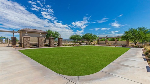 Explore New Homes at Saguaro Bloom by D.R. Horton – A Master-Planned Community in Marana, AZ. Nestled in the foothills of the breathtaking Tucson Mountains, Saguaro Bloom by D.R. Horton is a premier master-planned community in Northwest Marana that offers an exceptional living experience. Saguaro Bloom is divided into distinct neighborhoods, each offering its unique charm and amenities. *Mesquite at Saguaro Bloom* is located in Block 1 and offers a variety of spacious floorplans with 18x18 tile flooring, granite countertops in kitchen and bathrooms, and Shaker-style cabinets in white or gray. These homes feature 9’ ceilings on the first floor, island kitchens, and the Home is Connected® Smart Home package, making them perfect for modern living. *Agave at Saguaro Bloom*, situated in Block 7C, features homes with stunning 6x36” wood-look tile in gray, quartz countertops in kitchen and bathrooms, and Shaker-style cabinets. These homes are designed with stylish interiors and modern conveniences, including LED disc lighting and energy-efficient tankless water heaters. *Cholla Ridge at Saguaro Bloom*, located in Block 7B, offers single-story homes on lots with no rear neighbors. These homes are distinguished by beautiful 12x24” tile flooring, gourmet kitchens, and 10’ ceilings in select homes. With 8’ sliding glass patio doors and super showers, Cholla Ridge combines luxury and privacy in a serene setting. All homes in Saguaro Bloom are built with a Spanish lace stucco exterior, tile roofs, landscaped front yards with auto drip irrigation, and large, fully fenced backyards ready for your design. The homes also include covered front porches and back patios, stainless steel gas appliances, and executive height vanities in all bathrooms. Additionally, as of August 2024, all homes starting production are Zero Energy Ready, meeting rigorous energy efficiency standards that significantly reduce energy costs and environmental impact. Residents of Saguaro Bloom enjoy an array of community amenities, including a clubhouse, two pools with lap lanes and lagoon entry, a fitness center, a splash pad, and over 30 miles of walking trails. The community also features more than 20 pocket parks, playgrounds, and coming soon, a large community park with tennis, pickleball, soccer, baseball, and a dog park. Saguaro Bloom is truly a lifestyle community, offering regular events like Food Truck Thursdays, Movies at the Pool, and holiday decorating contests, all fostering a strong sense of community. Located in the highly-rated Marana Unified School District, Saguaro Bloom is close to excellent schools, including Rattlesnake Ridge Elementary, Marana Middle School, and Marana High School. The community’s location offers a perfect balance of seclusion and convenience, with quick access to I-10, grocery stores, restaurants, and the Twin Peaks Outlet, all within minutes. Downtown Tucson, with its vibrant arts, culture, and entertainment scene, is just a short 15-minute drive away. Surrounded by the natural beauty of the desert landscape, residents can explore nearby outdoor attractions like Saguaro National Park West, the Arizona Desert Museum, and Quarry Pines Golf Course. Whether you enjoy hiking, biking, or simply taking in the stunning views, Saguaro Bloom offers an unparalleled lifestyle in one of Arizona’s most sought-after locations. Discover the perfect blend of modern amenities, scenic beauty, and a strong sense of community at Saguaro Bloom by D.R. Horton – where your new home awaits in Marana, AZ.
