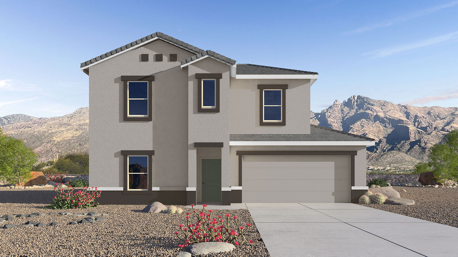 The Rosemont at Agave in Saguaro Bloom Elevation B