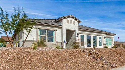 Welcome to Tortolita Trails, where new homes by D.R. Horton blend luxury and nature in the prestigious Dove Mountain area of Marana, Arizona. This exclusive community offers a serene living experience with only 82 homesites spread across 30 spacious acres, ensuring a low-density environment that provides ample privacy and tranquility. Surrounded by breathtaking 360-degree views of the Tortolita and Catalina Mountains, Tortolita Trails is a nature lover’s dream, with easy access to numerous trailheads, parks, and outdoor activities. Tortolita Trails features six charming single-story floor plans, ranging from 1,400 to 1,900 square feet, each crafted with high-quality finishes and modern amenities. Homes in this community feature spacious lots, beautiful Spanish lace stucco exteriors, tile roofs, and exquisitely landscaped front yards with auto drip irrigation. Inside, you’ll find luxurious quartz countertops in the kitchens and bathrooms, tile shower walls, 42” shaker-style cabinets, and stunning wood-look tile flooring throughout the main living areas. Each home is designed for comfort and convenience, with 9-foot ceilings, recessed lighting, and a Home is Connected® Smart Home package that includes a smart thermostat, video doorbell, keyless entry, a Wi-Fi-enabled garage door opener and more. These homes are not only stylish but also energy-efficient, meeting the stringent DOE Zero Energy Ready Home standards. Equipped with tankless water heaters, energy-efficient LED lighting, and advanced spray foam insulation, these homes are designed to reduce your environmental footprint while providing long-term savings on energy costs. Additionally, each home includes a single basin stainless steel kitchen sink with a water filtration system and a soft water loop for enhanced water quality. Living in Tortolita Trails means being part of a community that values both elegance and connection to nature. The community offers a range of amenities, including a park, playground, walking paths, ramadas, and grassy areas with picnic benches, perfect for family gatherings and outdoor activities. The prestigious Golf Club at Dove Mountain and the 5-star Ritz Carlton Resort are just minutes away, offering world-class golfing, dining, and spa experiences. Families will appreciate the top-rated Marana Unified School District, with the highly-rated Dove Mountain CSTEM K-8 School within walking distance. The community’s location also provides easy access to shopping, dining, and entertainment, with the nearby Houghton Town Center and Tangerine Sky Community Park offering everything you need just a short drive away. For outdoor enthusiasts, Tortolita Trails is surrounded by natural beauty and endless recreational opportunities. Explore the 29 miles of trails at Tortolita Mountain Park, or visit the nearby Tortolita Preserve, a 2,400-acre expanse of untouched desert perfect for hiking, biking, and wildlife viewing. The community’s proximity to Saguaro National Park and the Camino Loma Alta Bike Trail further enhances its appeal to those who love the outdoors. Come home to Tortolita Trails, where the fusion of elegant living and natural splendor creates an unparalleled lifestyle. Embrace the essence of Arizona living at its finest in this extraordinary community.