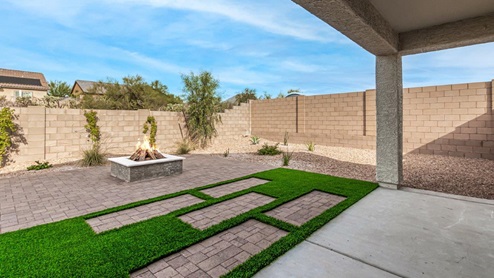 Welcome to Tortolita Trails, where new homes by D.R. Horton blend luxury and nature in the prestigious Dove Mountain area of Marana, Arizona. This exclusive community offers a serene living experience with only 82 homesites spread across 30 spacious acres, ensuring a low-density environment that provides ample privacy and tranquility. Surrounded by breathtaking 360-degree views of the Tortolita and Catalina Mountains, Tortolita Trails is a nature lover’s dream, with easy access to numerous trailheads, parks, and outdoor activities. Tortolita Trails features six charming single-story floor plans, ranging from 1,400 to 1,900 square feet, each crafted with high-quality finishes and modern amenities. Homes in this community feature spacious lots, beautiful Spanish lace stucco exteriors, tile roofs, and exquisitely landscaped front yards with auto drip irrigation. Inside, you’ll find luxurious quartz countertops in the kitchens and bathrooms, tile shower walls, 42” shaker-style cabinets, and stunning wood-look tile flooring throughout the main living areas. Each home is designed for comfort and convenience, with 9-foot ceilings, recessed lighting, and a Home is Connected® Smart Home package that includes a smart thermostat, video doorbell, keyless entry, a Wi-Fi-enabled garage door opener and more. These homes are not only stylish but also energy-efficient, meeting the stringent DOE Zero Energy Ready Home standards. Equipped with tankless water heaters, energy-efficient LED lighting, and advanced spray foam insulation, these homes are designed to reduce your environmental footprint while providing long-term savings on energy costs. Additionally, each home includes a single basin stainless steel kitchen sink with a water filtration system and a soft water loop for enhanced water quality. Living in Tortolita Trails means being part of a community that values both elegance and connection to nature. The community offers a range of amenities, including a park, playground, walking paths, ramadas, and grassy areas with picnic benches, perfect for family gatherings and outdoor activities. The prestigious Golf Club at Dove Mountain and the 5-star Ritz Carlton Resort are just minutes away, offering world-class golfing, dining, and spa experiences. Families will appreciate the top-rated Marana Unified School District, with the highly-rated Dove Mountain CSTEM K-8 School within walking distance. The community’s location also provides easy access to shopping, dining, and entertainment, with the nearby Houghton Town Center and Tangerine Sky Community Park offering everything you need just a short drive away. For outdoor enthusiasts, Tortolita Trails is surrounded by natural beauty and endless recreational opportunities. Explore the 29 miles of trails at Tortolita Mountain Park, or visit the nearby Tortolita Preserve, a 2,400-acre expanse of untouched desert perfect for hiking, biking, and wildlife viewing. The community’s proximity to Saguaro National Park and the Camino Loma Alta Bike Trail further enhances its appeal to those who love the outdoors. Come home to Tortolita Trails, where the fusion of elegant living and natural splendor creates an unparalleled lifestyle. Embrace the essence of Arizona living at its finest in this extraordinary community.