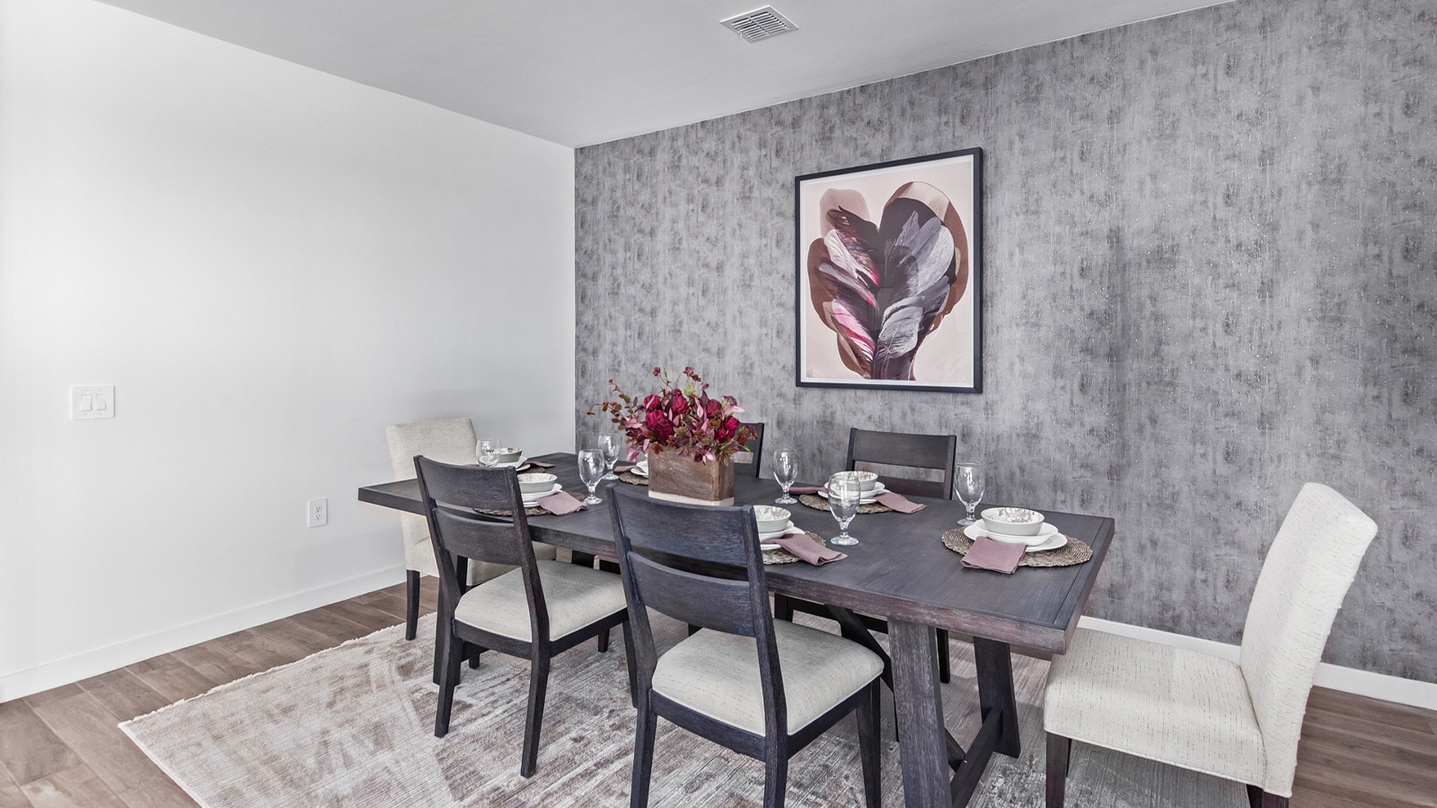 Introducing The Citrine, the crown jewel and largest floorplan within the Tortolita Trails community, located in the scenic Dove Mountain area of Marana, Arizona. Spanning 2,577 square feet, this impressive single-story new home offers a blend of space, style, and contemporary convenience, perfect for families seeking room to grow and entertain.  As you step through the welcoming entryway, you’re immediately drawn into the expansive great room, which flows comfortably into the dining area and kitchen. This open layout creates a warm and inviting atmosphere, ideal for both casual family dinners and larger gatherings. The kitchen is a chef's delight, complete with a spacious island, high-end quartz countertops, and ample storage within the 42” shaker-style cabinets. Adjacent to the kitchen, a cozy nook provides the perfect spot for morning coffee while enjoying views of the backyard.  The Citrine boasts five well-appointed bedrooms, providing flexibility for various lifestyle needs. The primary bedroom is situated at the rear of the home for added privacy, featuring a generous walk-in closet and a luxurious en-suite bathroom with dual sinks and a tiled shower. The additional four bedrooms are thoughtfully distributed throughout the home, offering comfort and convenience for guests or family members.  Outdoor living is a key feature of The Citrine, with a covered patio that extends the living space into the backyard, perfect for al fresco dining or simply relaxing in the shade. The two-car garage not only provides ample space for vehicles but also includes additional storage options to keep your home organized.  Energy efficiency and modern technology are at the forefront of The Citrine’s design. The home is equipped with tankless water heaters, energy-efficient LED lighting, and advanced spray foam insulation, all meeting the stringent DOE Zero Energy Ready Home standards. A Home is Connected® Smart Home package further enhances everyday living, with features like a smart thermostat, video doorbell, keyless entry, a Wi-Fi-enabled garage door opener and more.   As the largest floorplan within Tortolita Trails, The Citrine stands out not only for its size but also for its intentional layout and premium finishes. This home offers an unparalleled living experience in a community that embraces both elegance and a deep connection to nature. With easy access to outdoor activities, top-rated schools, and upscale amenities, The Citrine provides the perfect blend of comfort, style, and convenience in one of Arizona's most desirable neighborhoods.