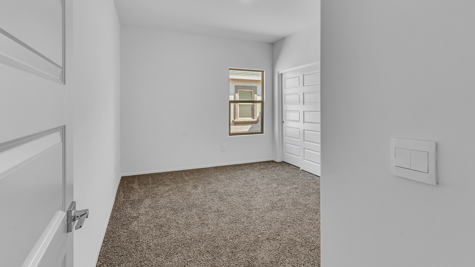 Discover the essence of Arizona living at Tortolita Trails, where The Cali plan offers an inviting blend of comfort and style. This 1,823 square foot single-story new home, located in the prestigious Dove Mountain area of Marana, Arizona, is designed to accommodate the needs of modern families. With four bedrooms and two bathrooms, The Cali provides ample space for relaxation, entertaining, and everything in between.  Step inside and be greeted by an open-concept layout that seamlessly connects the kitchen, dining room, and great room, creating a spacious environment perfect for gatherings. The kitchen, featuring a large pantry, modern appliances, and ample counter space, is a home chef's dream. The adjoining great room, with easy access to a covered patio, invites you to extend your living space outdoors, perfect for enjoying Arizona’s year-round sunshine.  The private primary suite is a true highlight, offering a spacious bedroom, a walk-in closet, and a bathroom complete with dual sinks and a large shower. Three additional bedrooms provide versatility for family members, guests, or a home office setup. A second bathroom, conveniently located near these bedrooms, ensures comfort for all.  In The Cali, you'll find a range of high-quality standard features that elevate your living experience. The home includes a modern kitchen with a large pantry, quartz countertops, stylish cabinetry, and energy-efficient appliances. The great room, designed for both comfort and functionality, connects seamlessly to the dining area and kitchen, creating an ideal space for entertaining. The covered patio offers an inviting outdoor retreat, perfect for enjoying Arizona's beautiful weather. Additionally, the home includes a two-car garage, providing ample storage and parking space.  Practicality meets style in The Cali, with thoughtful design elements like a utility room, abundant storage, and a two-car garage. Energy-efficient features throughout the home ensure that you can enjoy your space comfortably while keeping utility costs low.  Outside, Tortolita Trails offers a community atmosphere enriched with scenic views, recreational trails, and proximity to top-rated schools, shopping, and dining options. Whether you’re relaxing on the covered patio or exploring the surrounding natural beauty, The Cali at Tortolita Trails provides the perfect balance of modern living and outdoor adventure.