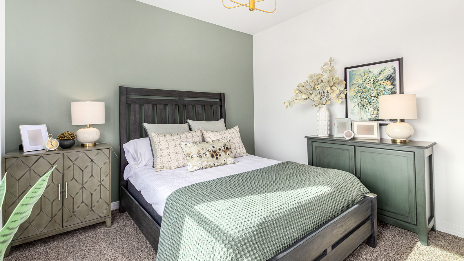 Introducing The Kingston, a spacious four-bedroom home settled within the peaceful community of Tortolita Trails in Marana, Arizona. With 2,051 square feet of living space, this single-story new home design offers both comfort and practicality for modern family life.