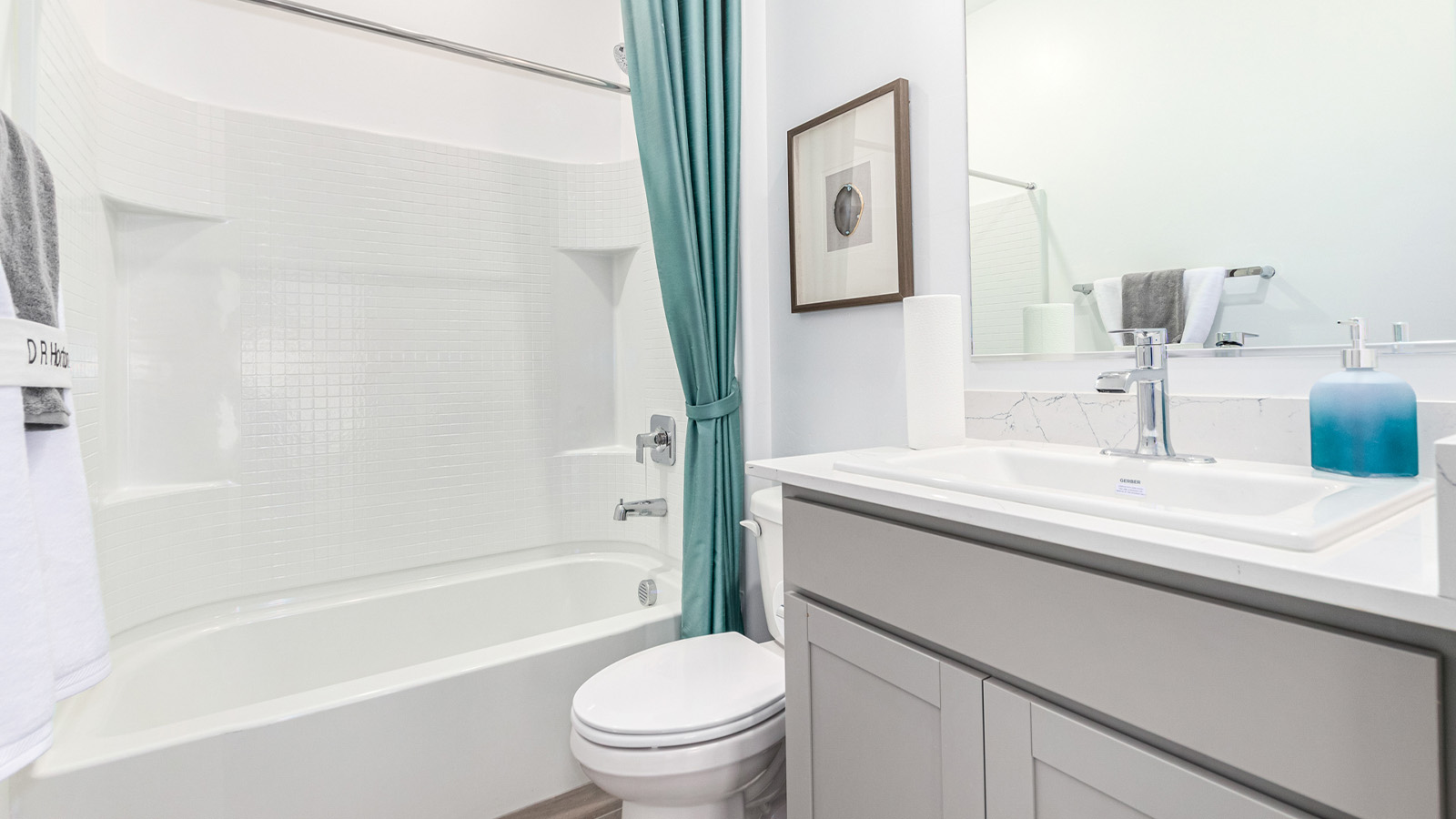 Introducing The Kingston, a spacious four-bedroom home settled within the peaceful community of Tortolita Trails in Marana, Arizona. With 2,051 square feet of living space, this single-story new home design offers both comfort and practicality for modern family life.