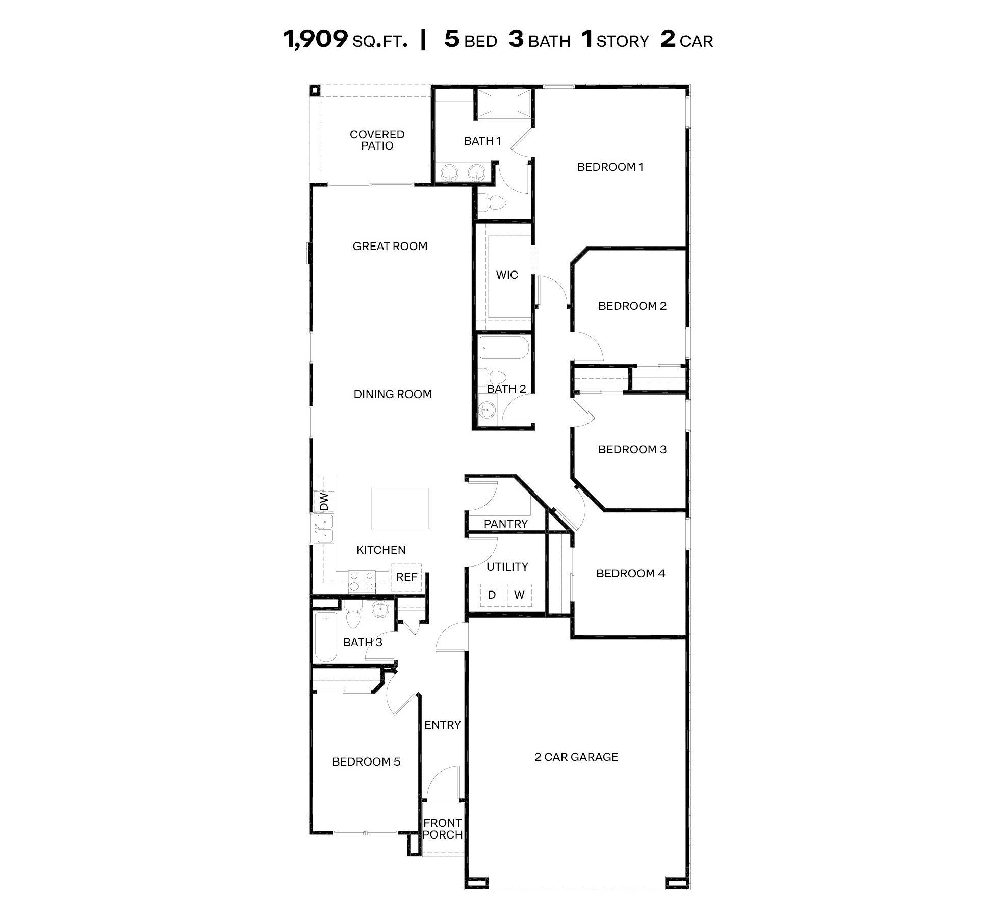 Hanson Ridge Parker 3542 Floor plan