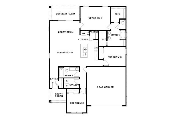 The Camden Plan H40C Floor Plan