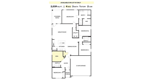 H40L - Lakeway Plan - 4 bedroom