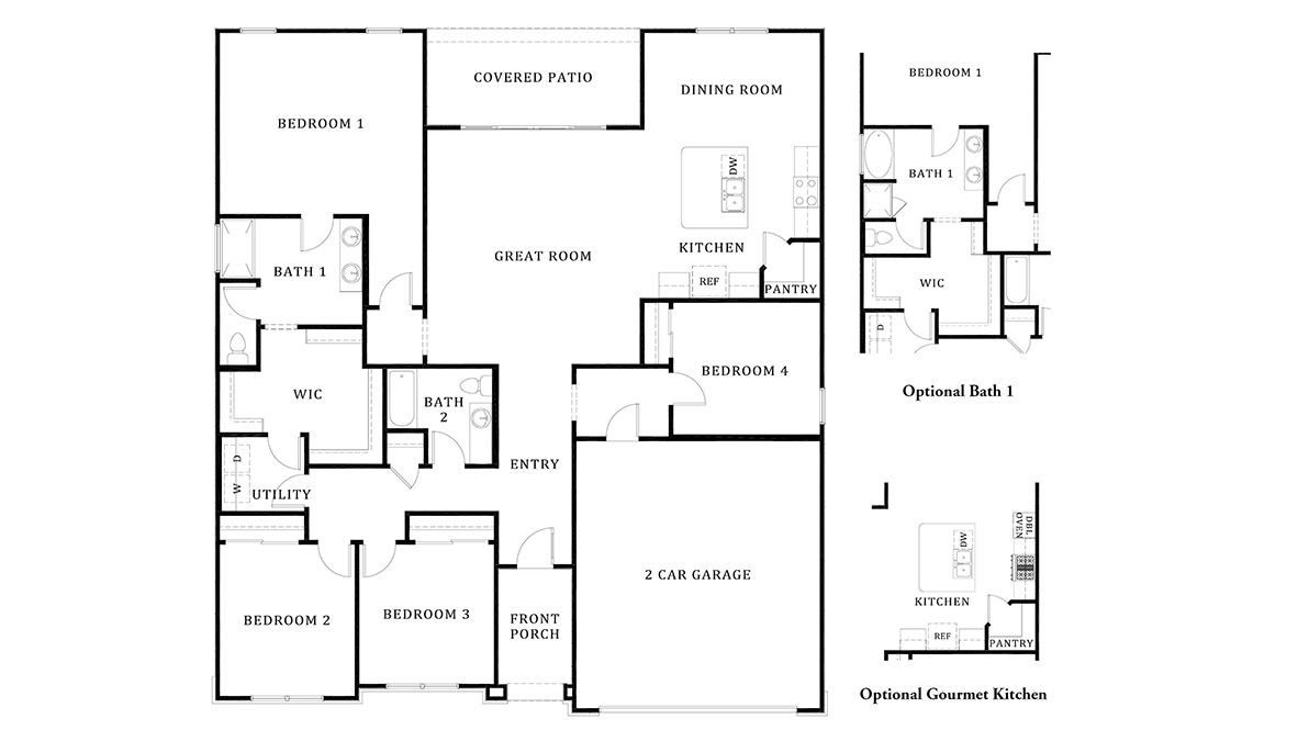 Floor Plan in Farms Marana, AZ D.R. Horton