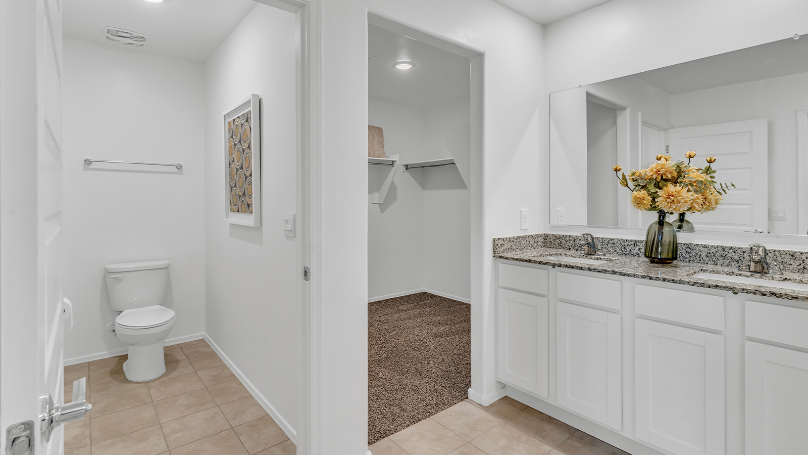 Step into The Gaven, a thoughtfully designed single-story new home nestled within the inviting Senita Crossing community. With 1,776 square feet of living space, this home offers four bedrooms and two bathrooms, ideal for those seeking a blend of functionality and modern style.  As you enter through the front porch, the foyer opens up to reveal a spacious and open layout that flows seamlessly from the entryway to the living areas. The great room serves as the heart of the home, connecting effortlessly to the dining area and kitchen, making it a perfect space for both relaxation and entertaining. The kitchen is a chef's delight, featuring a central island, granite countertops, and Shaker-style cabinetry, providing ample storage and a sleek, modern aesthetic. A large pantry adds to the kitchen’s practicality, ensuring all your culinary essentials are close at hand.  The primary bedroom is strategically placed at the rear of the home, offering a private and serene space complete with a walk-in closet and an en-suite bathroom featuring dual vanities and a spacious shower. The additional three bedrooms are situated toward the front of the home, sharing a full bathroom, making this layout ideal for families or hosting guests.  One of the highlights of The Gaven is its outdoor living space. The covered patio extends from the great room, offering an ideal spot to enjoy Tucson’s beautiful weather. Whether you’re hosting a barbecue, enjoying a quiet morning coffee, or simply relaxing outdoors, this space is designed to enhance your living experience.  Located in the thriving Senita Crossing community on Tucson’s southeast side, residents of The Gaven enjoy a variety of amenities designed for modern living. The community offers easy access to I-10, making commuting a breeze, and is conveniently situated near Davis-Monthan Air Force Base, Raytheon, and the University of Arizona, making it an ideal location for both families and professionals.   Inside The Gaven, you’ll find modern conveniences like 12”x12” ceramic tile flooring, granite countertops, and stainless steel appliances, including a gas range, microwave, and dishwasher. The Home is Connected® Smart Home package, featuring a smart thermostat, video doorbell, and keyless entry, ensures that your home is as functional as it is stylish.  Energy efficiency is a priority at Senita Crossing, with homes that meet DOE Zero Energy Ready standards. Features like tankless water heaters, LED lighting, and advanced spray foam insulation contribute to lower energy costs and a smaller carbon footprint, offering you a sustainable and cost-effective living environment.  Senita Crossing also boasts family-friendly amenities, including a park with a playground, a ramada, and a grassy common area, as well as a maintained bike and walking trail that connects to McCain Loop. The community is served by the highly regarded Sunnyside Unified School District, offering access to top-rated schools, ensuring a bright future for the young ones.  The Gaven at Senita Crossing is more than just a home—it’s a place where comfort, style, and modern living come together to create the perfect environment for you and your family.