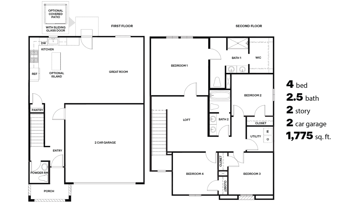 C30E Elm Floor Plan
