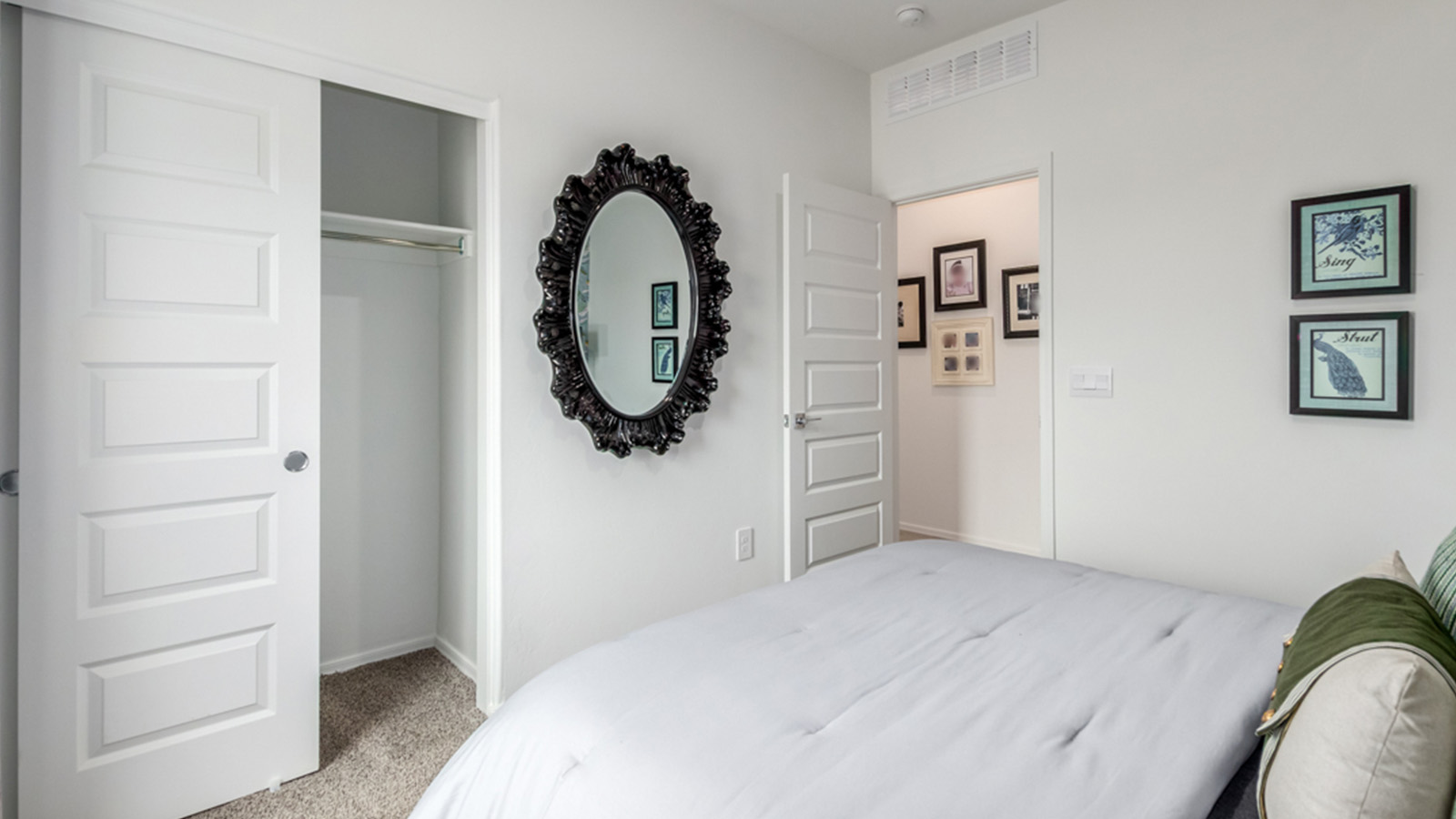 Welcome to The Amber at Blackhawk in Tucson, Arizona – a charming 1,331 sq. ft. single-story new home designed to offer both comfort and style in a prime location.  As you step through the front porch, you're greeted by an inviting entryway that opens up into a beautifully designed living space. The great room serves as the heart of the home, providing a spacious area for relaxing, entertaining, or enjoying family time. This open-concept design flows seamlessly into the dining area and kitchen.  The kitchen is a true centerpiece, featuring elegant quartz countertops, modern appliances, a pantry for ample storage, and a convenient breakfast bar. Whether you’re preparing a quick meal or hosting a dinner party, this kitchen is equipped to meet your needs with both style and functionality.  Just off the great room, you’ll find the primary bedroom – a private retreat designed for relaxation. The primary bedroom is generously sized and includes a walk-in closet and an en-suite bathroom, offering both luxury and convenience.   The Amber also includes two additional bedrooms, well-positioned to share a full bathroom. These rooms are ideal for family members, guests, or even a home office.  For added convenience, the home includes a utility room located near the bedrooms, and a two-car garage that offers both storage and functionality. Step outside to the covered patio, where you can unwind and enjoy Tucson’s beautiful weather year-round. Whether you’re sipping your morning coffee or hosting a weekend barbecue, this outdoor space extends your living area into the serene surroundings of Blackhawk.  Designed with energy efficiency in mind, The Amber at Blackhawk is a DOE Zero Energy Ready Home, ensuring long-term savings and a sustainable living environment.  *Images shown are for reference only. They depict the Amber model and may not represent the actual home.