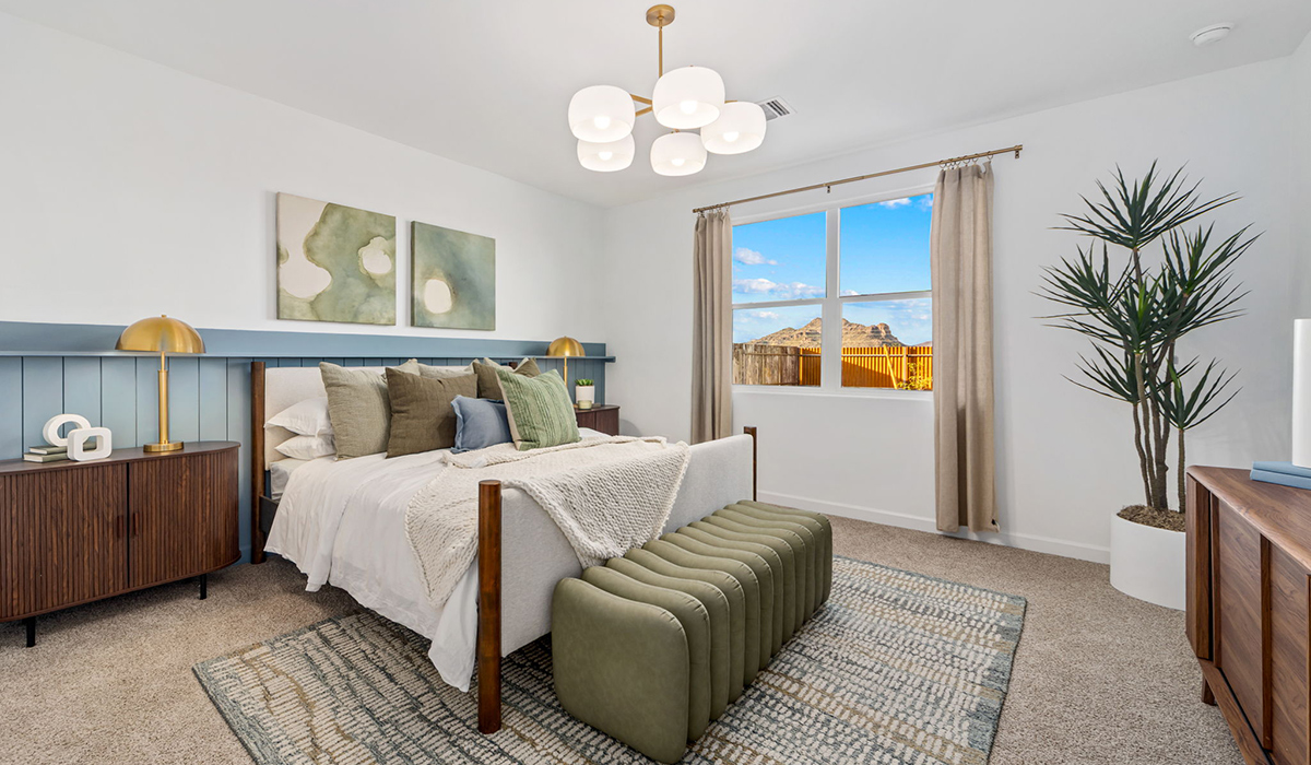 Introducing Redford Estates by D.R. Horton – Your Future Awaits in Southwest Tucson. Get ready for something spectacular! D.R. Horton is breaking ground on Redford Estates, our newest community on the booming southwest side of Tucson. Positioned along the key Valencia corridor just off I-19.  Spanning nearly 7 acres of planned recreation and park space, Redford Estates offers an unparalleled lifestyle. Imagine spending your weekends enjoying the expansive green areas, complete with walking paths and open spaces. And with Ebonee Marie Moody Park immediately to the south, your family will have access to baseball fields, basketball courts, playgrounds, ramadas, and more, right at your doorstep.  Our homes at Redford Estates are designed with the future in mind. Each home features a Spanish lace stucco exterior, landscaped front yards with auto drip irrigation, and large backyards that are fully fenced and ready for your personal touch. Covered front porches and back patios offer the perfect spots to unwind and enjoy Tucson's breathtaking sunsets. Inside, the Home is Connected® Smart Home package brings modern convenience to your fingertips with a smart thermostat, video doorbell, keyless entry, and a Wi-Fi-enabled garage door opener.  Redford Estates is not just a place to live—it's a gateway to everything that makes Tucson unique. For those with a passion for food, Tucson's designation as a UNESCO City of Gastronomy means you'll be surrounded by some of the best culinary experiences the city has to offer, from traditional Mexican cuisine to innovative dishes that honor local heritage.  Outdoor enthusiasts will love being close to Tucson Mountain Park and The Loop, the nation's top-rated bike path, offering miles of scenic beauty for biking, walking, and exploration. Plus, with quick access to major employers like the University of Arizona and Tucson International Airport, Redford Estates is perfectly positioned for both work and play.