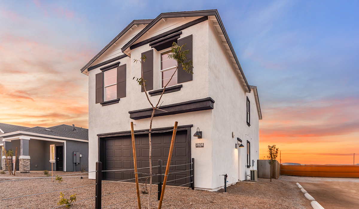 Introducing Redford Estates by D.R. Horton – Your Future Awaits in Southwest Tucson. Get ready for something spectacular! D.R. Horton is breaking ground on Redford Estates, our newest community on the booming southwest side of Tucson. Positioned along the key Valencia corridor just off I-19.  Spanning nearly 7 acres of planned recreation and park space, Redford Estates offers an unparalleled lifestyle. Imagine spending your weekends enjoying the expansive green areas, complete with walking paths and open spaces. And with Ebonee Marie Moody Park immediately to the south, your family will have access to baseball fields, basketball courts, playgrounds, ramadas, and more, right at your doorstep.  Our homes at Redford Estates are designed with the future in mind. Each home features a Spanish lace stucco exterior, landscaped front yards with auto drip irrigation, and large backyards that are fully fenced and ready for your personal touch. Covered front porches and back patios offer the perfect spots to unwind and enjoy Tucson's breathtaking sunsets. Inside, the Home is Connected® Smart Home package brings modern convenience to your fingertips with a smart thermostat, video doorbell, keyless entry, and a Wi-Fi-enabled garage door opener.  Redford Estates is not just a place to live—it's a gateway to everything that makes Tucson unique. For those with a passion for food, Tucson's designation as a UNESCO City of Gastronomy means you'll be surrounded by some of the best culinary experiences the city has to offer, from traditional Mexican cuisine to innovative dishes that honor local heritage.  Outdoor enthusiasts will love being close to Tucson Mountain Park and The Loop, the nation's top-rated bike path, offering miles of scenic beauty for biking, walking, and exploration. Plus, with quick access to major employers like the University of Arizona and Tucson International Airport, Redford Estates is perfectly positioned for both work and play.